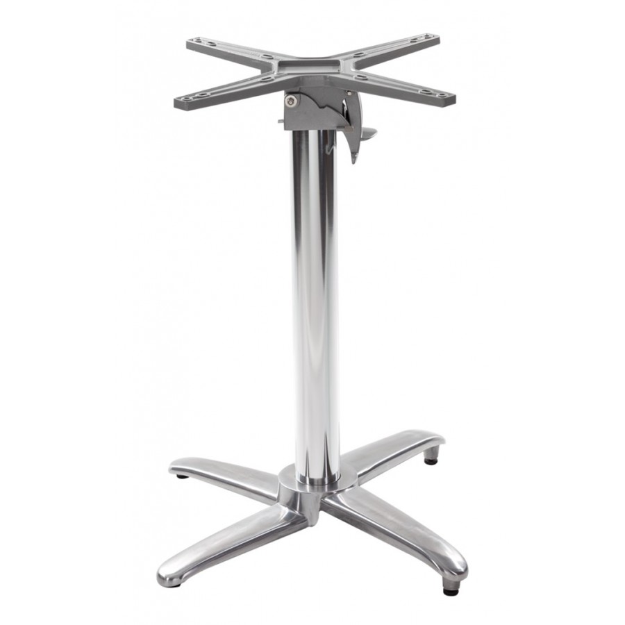 Milano Aluminium Flip Top Poseur Table Base